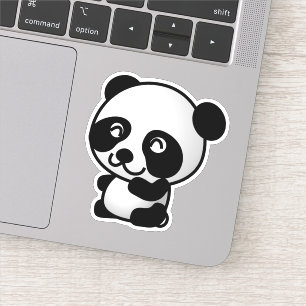 Pandadjur bär . klistermärken