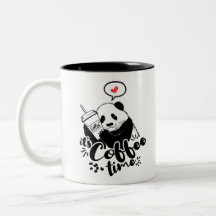 Pandaen älskar kaffe