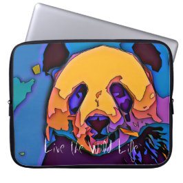 Pandaen - bo vilda djur/laptop sleeve