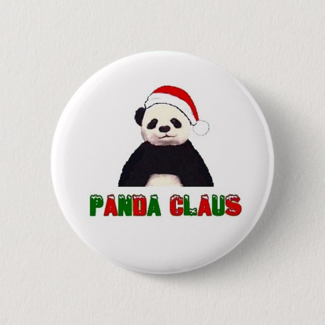 Pandaen Claus knäppas Knapp (Framsida)