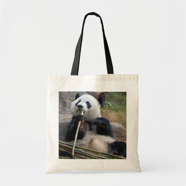 Pandaen hänger lös tygkasse (Framsidan)