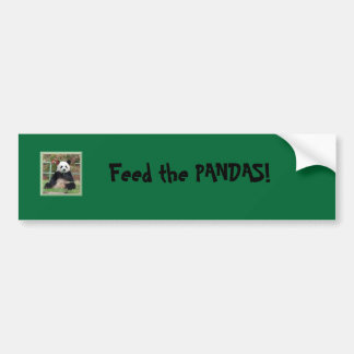 pandaen matar PANDASNA! Bildekal