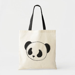 pandaen skissar toto hänger lös tygkasse