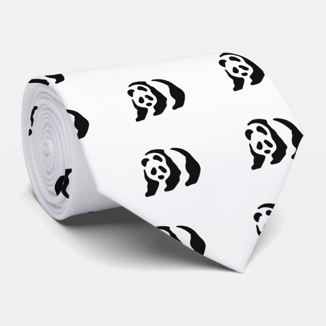 pandaen stencilerar tien slips (Rullad)