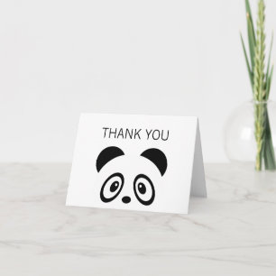 Pandaen tackar dig att card tack kort