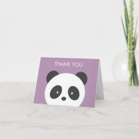 Pandaen tackar dig att card