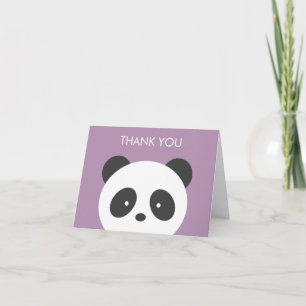 Pandaen tackar dig att card tack kort