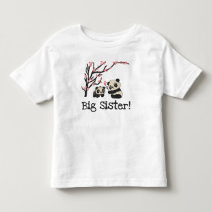 Pandaen uthärdar storasystern t shirt