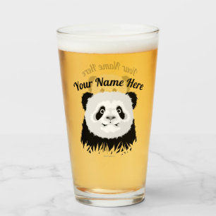 Pandagelglas Glaskopp