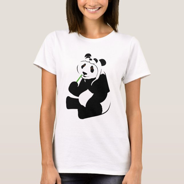 Pandahatt T Shirt (Framsida)