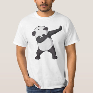 Pandaklickmanar t-skjorta t shirt