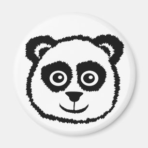 Pandaknappar Magnet