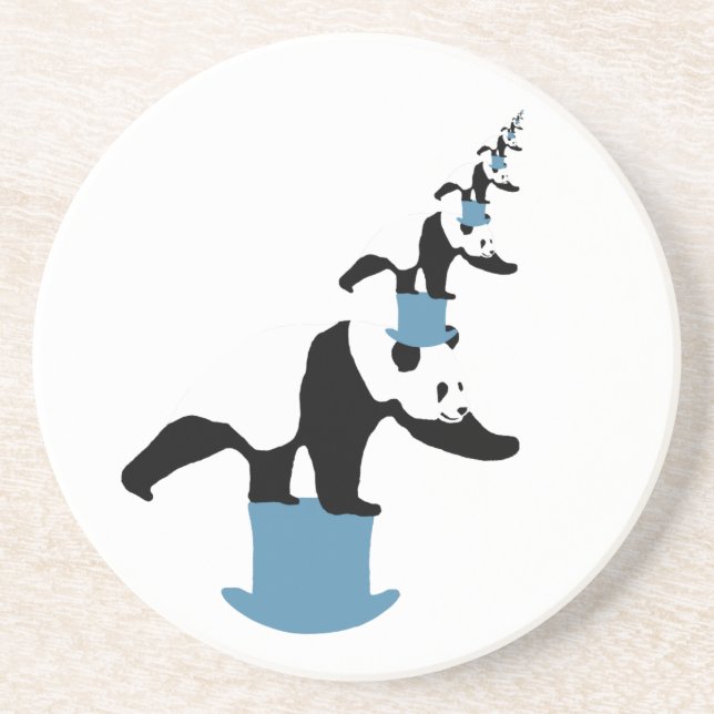 Pandakustfartyg Underlägg Sandsten (Framsidan)