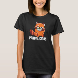Pandalisk pun för en röd panda t shirt