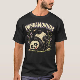 “Pandamonium” Leksak design med panda T Shirt