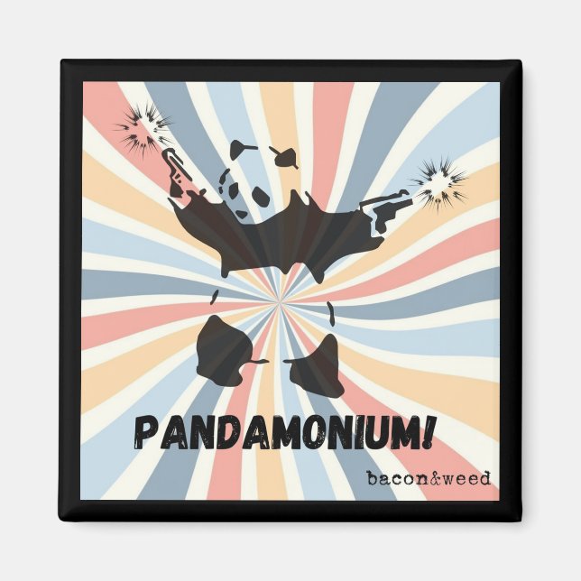 Pandamonium! - MB001 Magnet (Framsidan)