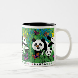 PANDAMONIUM-MUGG Två-Tonad MUGG