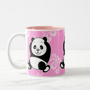Pandamugg Två-Tonad Mugg
