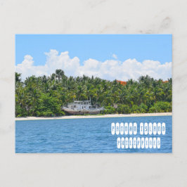 Pandan Island i Mindoro Filippinerna Vykort