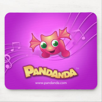 Pandanda rosa drake Mousepad Musmatta