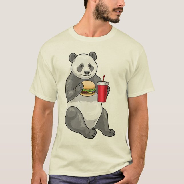 Pandaostburgare T Shirt (Framsida)