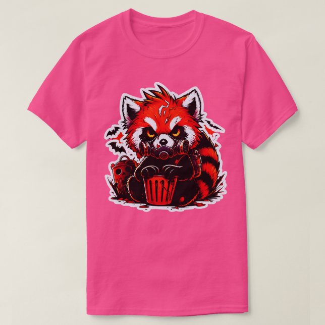 Pandapanda Bear-halloween T Shirt (Design framsida)
