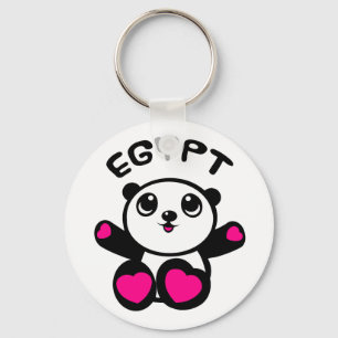PandaPandaegypten Nyckelring