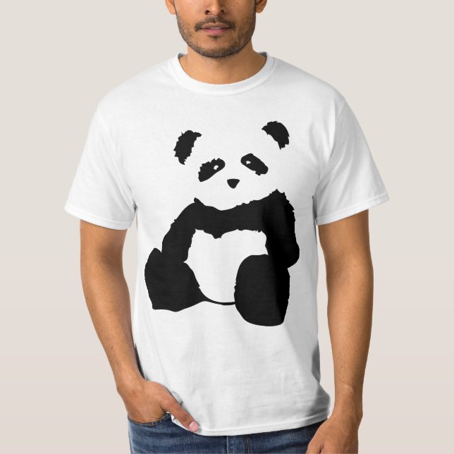 pandaplush. t-shirt (Framsida)