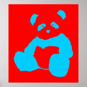 Pandapussel. Poster