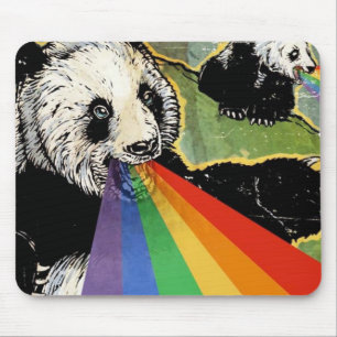 pandaregnbåge musmatta