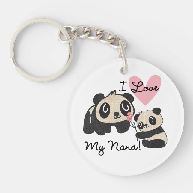 Pandas älskar jag min Nana (Framsidan)