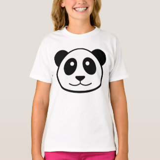 Pandas Ansikte Tee Shirt