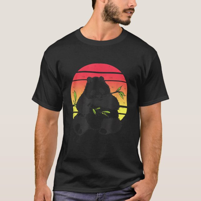 Pandas Är Fantastiska Jag Är En Panda T Shirt (Framsida)