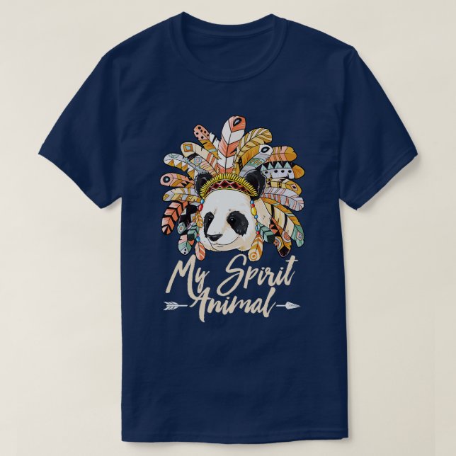 Pandas är mina galna djurplåstergåvor. t shirt (Design framsida)