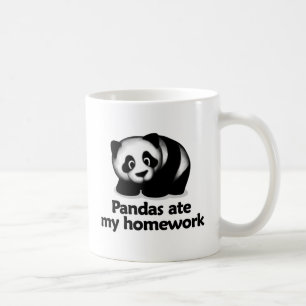 Pandas åt min läxa kaffemugg