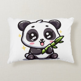 Pandas Bamboo Embrace Pillow Prydnadskudde