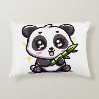 Pandas Bamboo Embrace Pillow Prydnadskudde