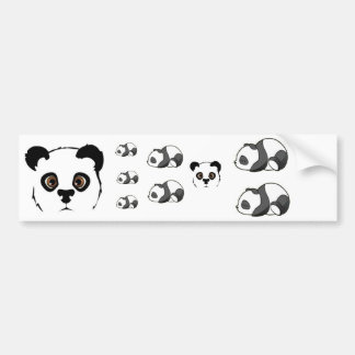 Pandas Bildekal