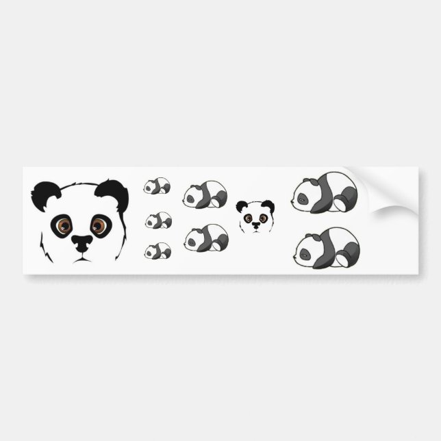 Pandas Bildekal (Framsidan)