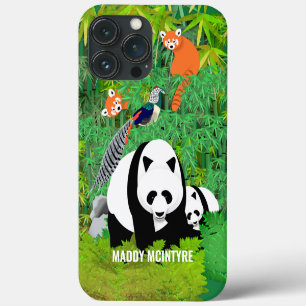 Pandas Dam Amhersts pheasants Red Pandas Bamboo