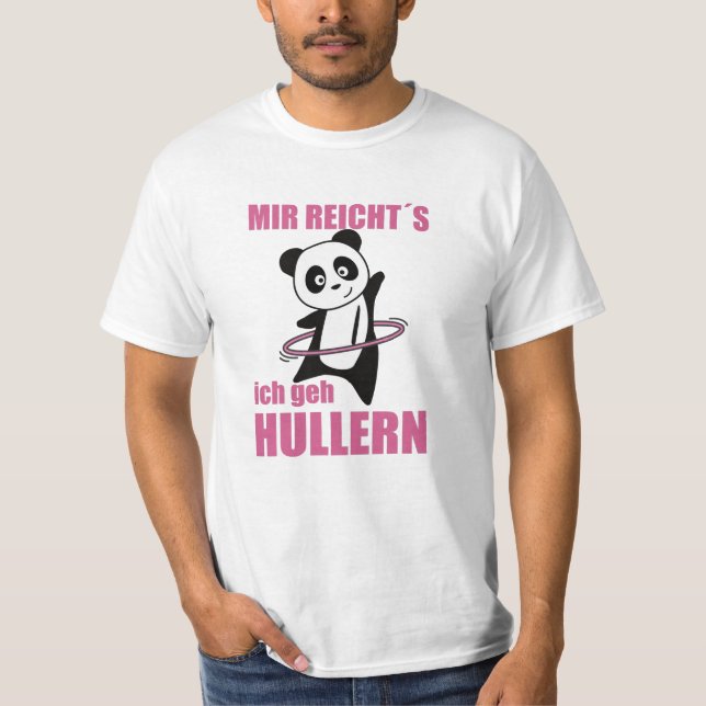 Pandas Die Hullern Sport Cute Animals Bears Bear T Shirt (Framsida)
