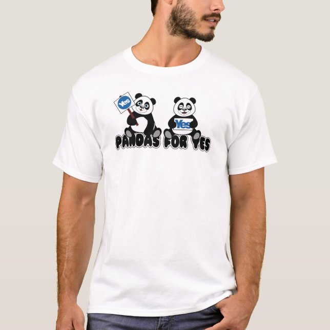 Pandas för jaT-tröja Tee Shirt (Framsida)