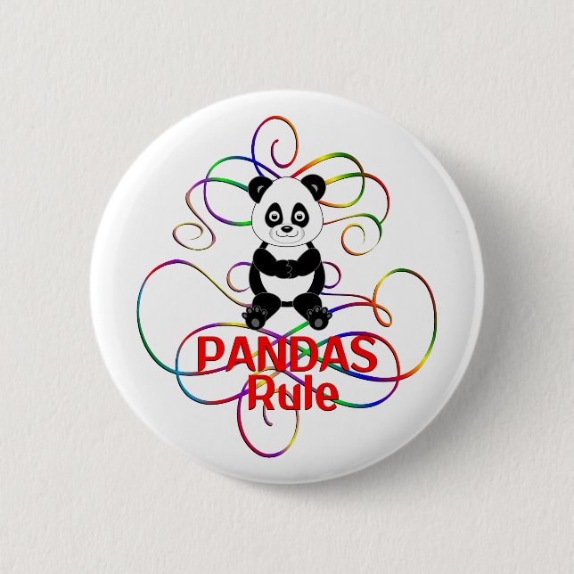 Pandas härskar knapp (Framsida)