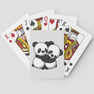 Pandas Hugger-spelkort Casinokort