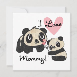 Pandas I Kärlek Mamma