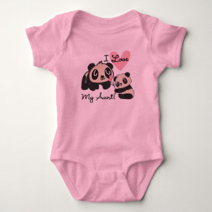Pandas I Kärlek My Moster Tee Shirt
