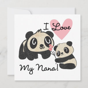 Pandas I Kärlek My Nana