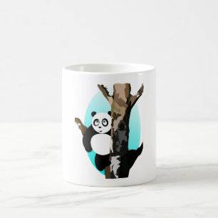 Pandas In A Träd Kaffemugg