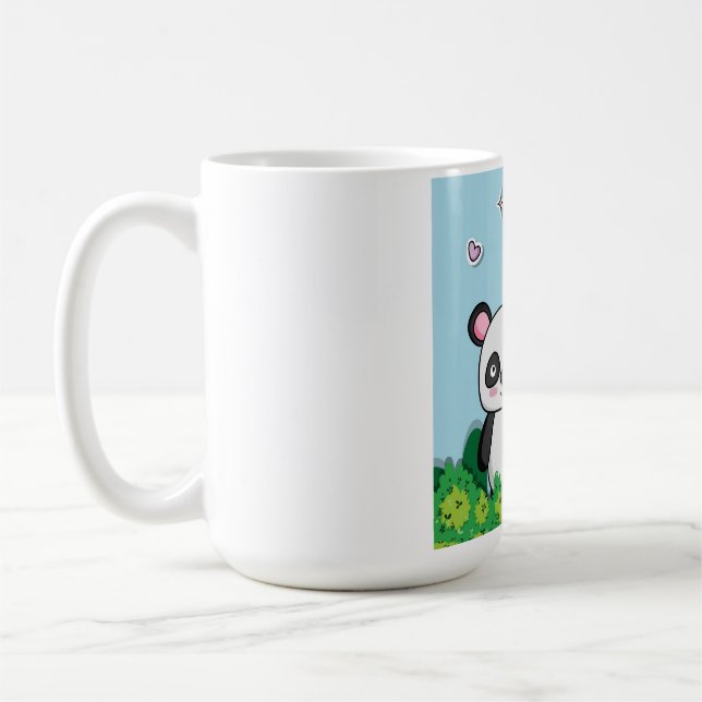 Pandas par kaffemugg (Vänster)