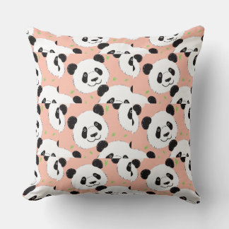 Pandas Pillow Kudde